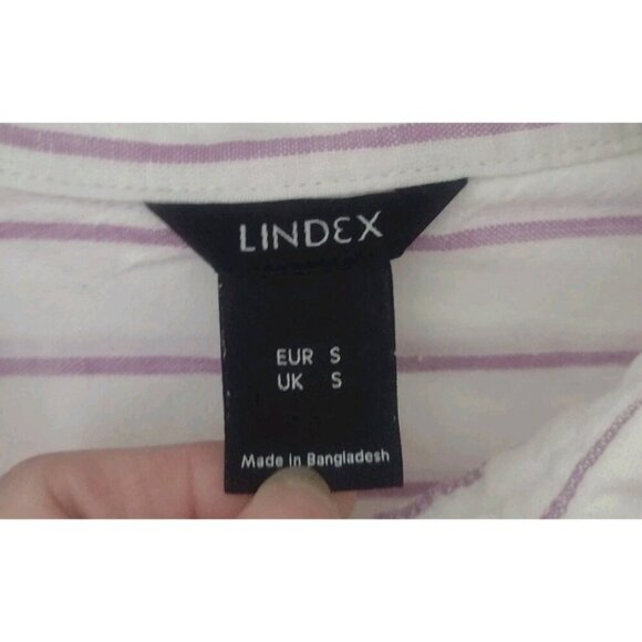 Lindex Linen Blend Button Down Top - Picture 5 of 9